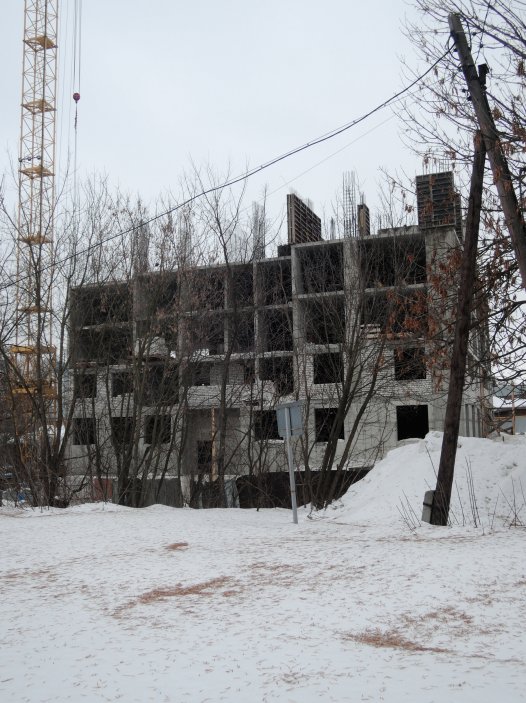 Ход строительства ЖК Жар-Птица (ул. Жарова, 39) на 20 февраля 2019