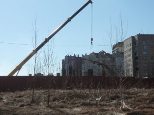 Ход строительства Дом на ул. Профсоюзная, д. 4, литер 1 на 19 апреля 2019
