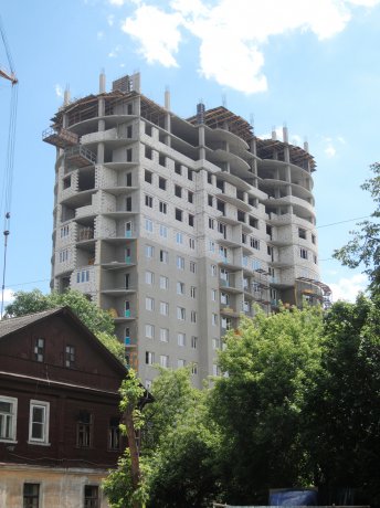 Ход строительства Жилой дом улице 10 Августа на 2 июня 2019