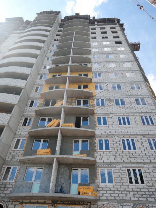 Ход строительства Жилой дом улице 10 Августа на 2 июня 2019