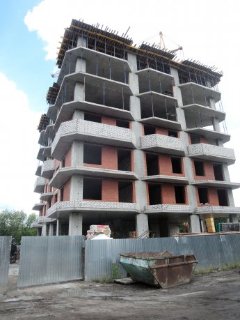 Ход строительства Клубный дом на ул. Наумова на 15 июля 2019