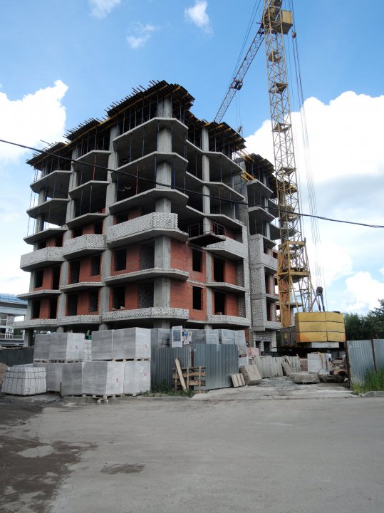 Ход строительства Клубный дом на ул. Наумова на 15 июля 2019