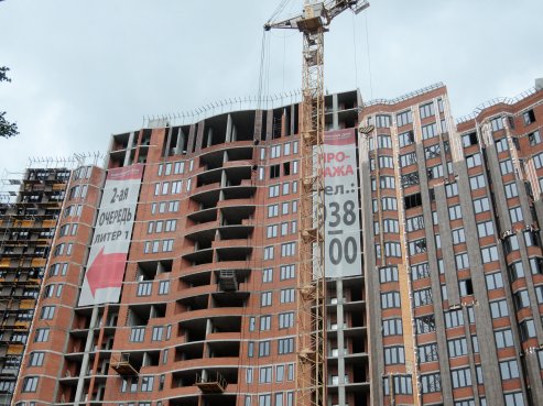 Ход строительства ЖК Шереметевская миля (ул. Профсоюзная, д. 4, литер 3) на 25 августа 2019