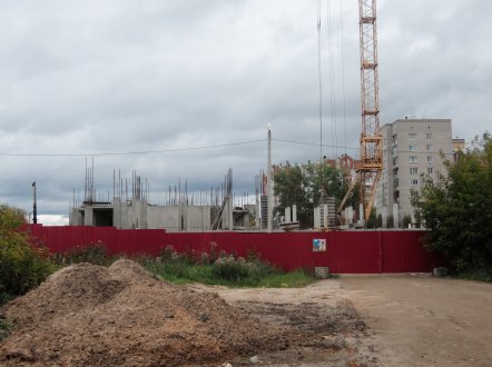 Ход строительства Дом на ул. Профсоюзная, д. 4, литер 1 на 25 августа 2019