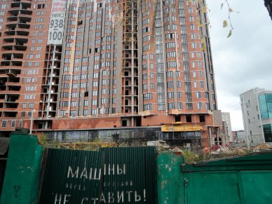 Ход строительства ЖК Шереметевская миля (ул. Профсоюзная, д. 4, литер 3) на 14 октября 2019
