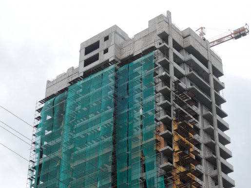 Ход строительства ЖК Высотка на Зеленой (ул. Зеленая) на 14 октября 2019