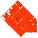Планировка квартиры в ЖК Аристократ 2 (2 очередь), г. Иваново, общая площадь 83.30 кв. м.
