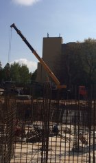 Ход строительства ЖК Тихий Бор (ул. Деревенская) на 8 сентября 2014