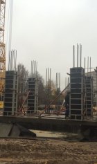 Ход строительства ЖК Тихий Бор (ул. Деревенская) на 15 октября 2014