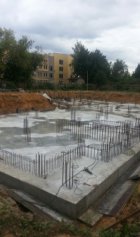 Ход строительства ЖК Тихий Бор (ул. Деревенская) на 9 октября 2014