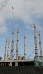 Ход строительства ЖК Аврора (Авдотьино, ул. Революционная) на 3 сентября 2017