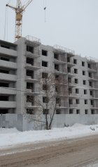 Ход строительства ЖК по ул. Дюковская, д. 25 (2 очередь, Авдотино) на 28 января 2018