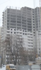 Ход строительства ЖК Панорама, литер 2 (по ул. Карла Маркса) на 29 января 2018