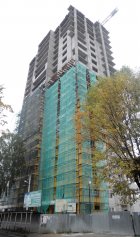 Ход строительства ЖК Высотка на Зеленой (ул. Зеленая) на 25 сентября 2018